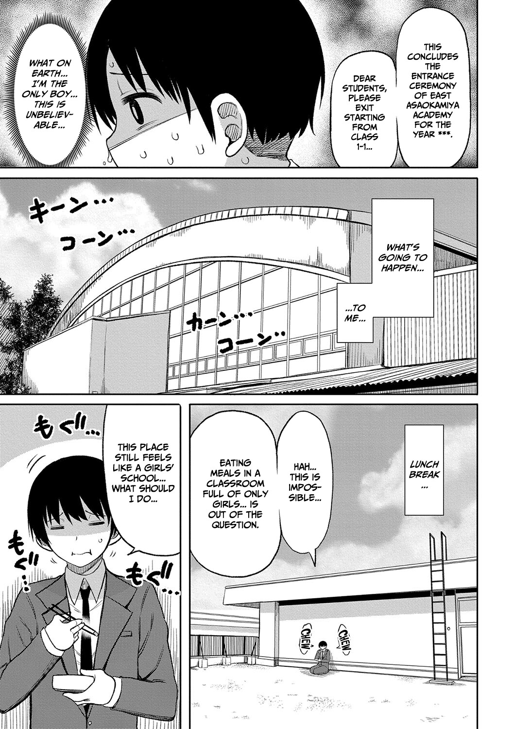 Hentai Manga Comic-When I Entered a Coeducational School This Year, I Was the Only Boy-Read-7